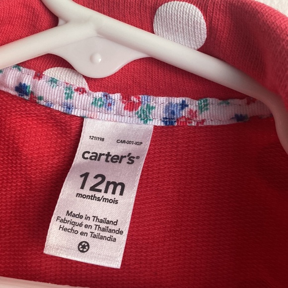 Carter's pink pea coat - Picture 4 of 5